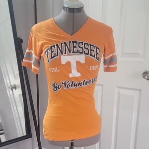 Knights Apparel ProEdge Orange Tennessee V-Neck T-Shirt